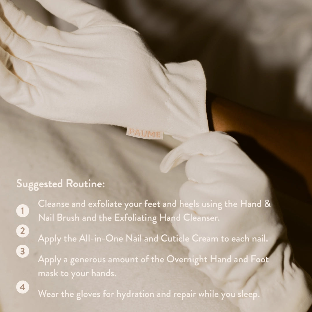 The "Cotton Overnight" Gloves by PAUME