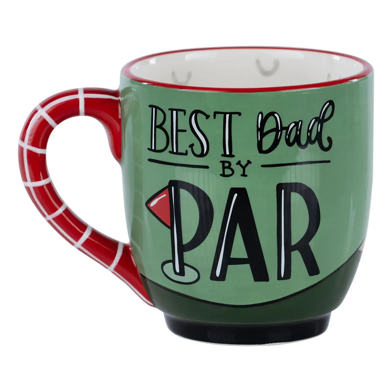 The "Best Dad by Par" Mug