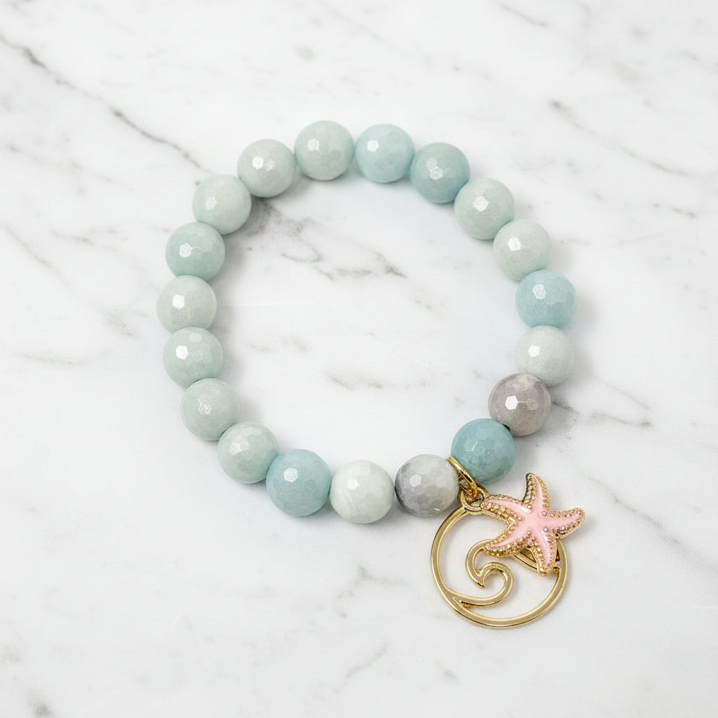 The "Wave and Starfish "Bracelet