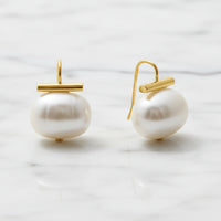 The "Statement Making Large Pebble" Earrings by CC & Co Catherine Canino
