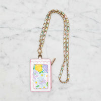 The "Lilly Garden" Zip Lanyard ID by Lilly Pulitzer