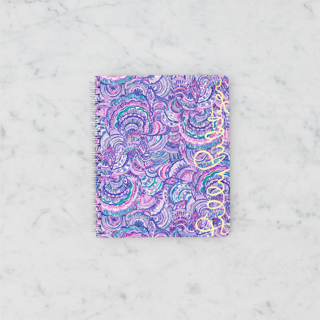 The "Happy as a Clam" Large Notebook by Lilly Pulitzer