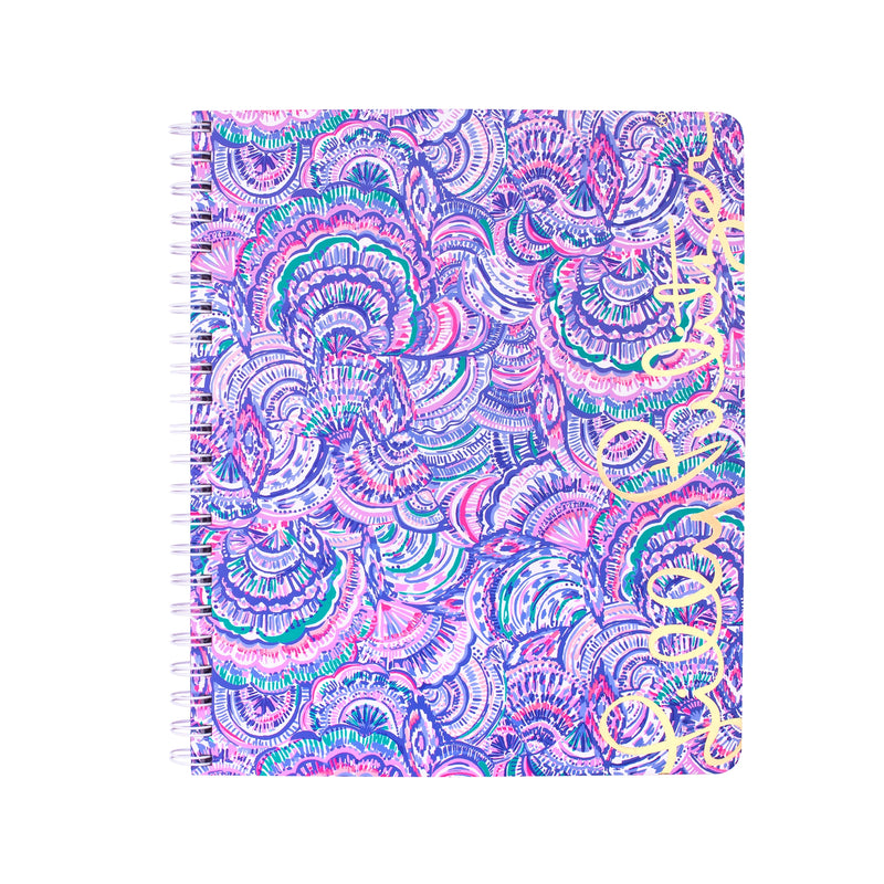 The "Happy as a Clam" Large Notebook by Lilly Pulitzer