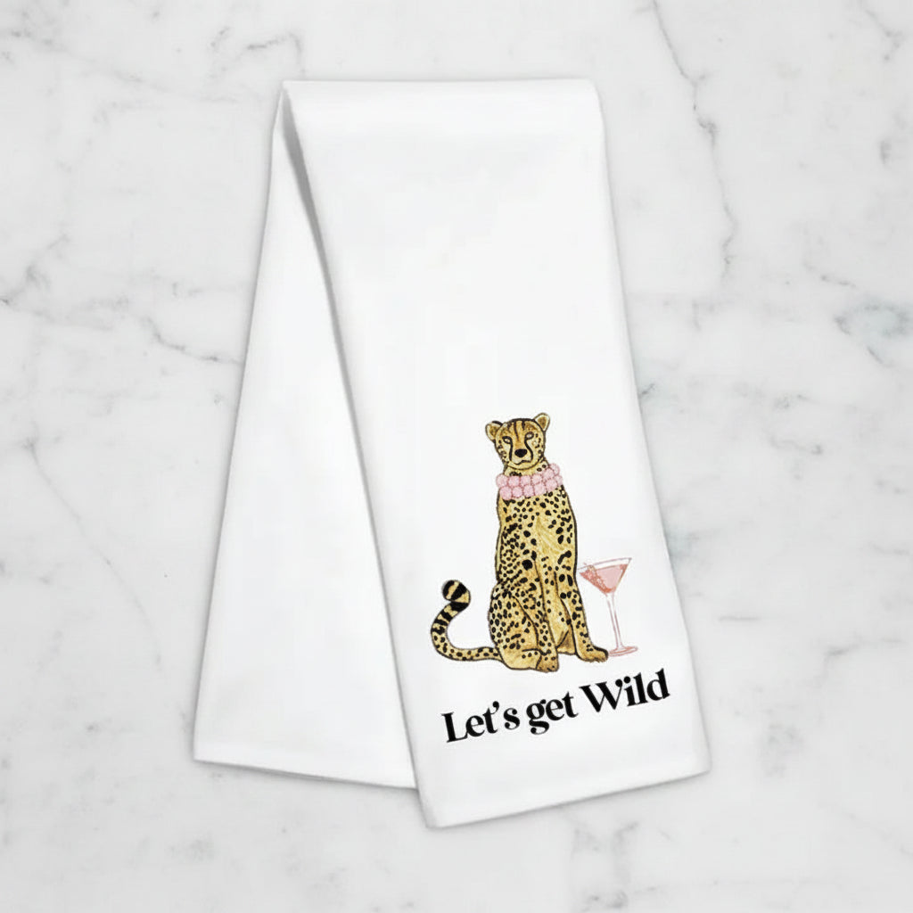 The "Let's Get Wild" Decorative Towel