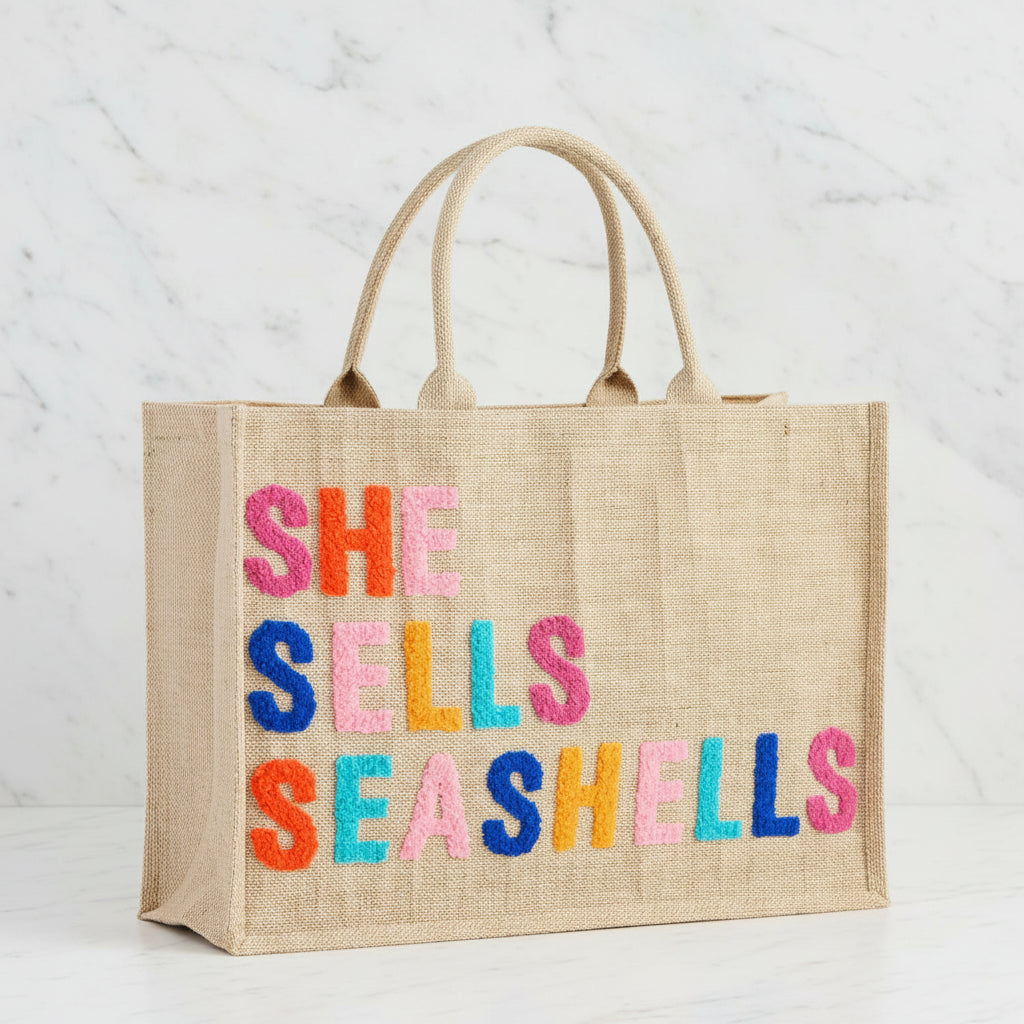 The "She Sells Seashells" Beach Bag