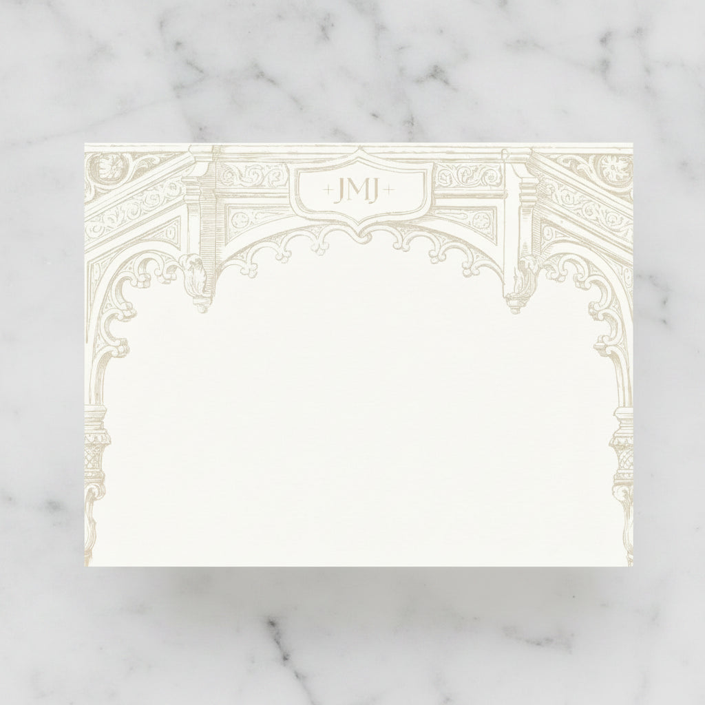 The "Gothic Church Architecture" Stationary Set