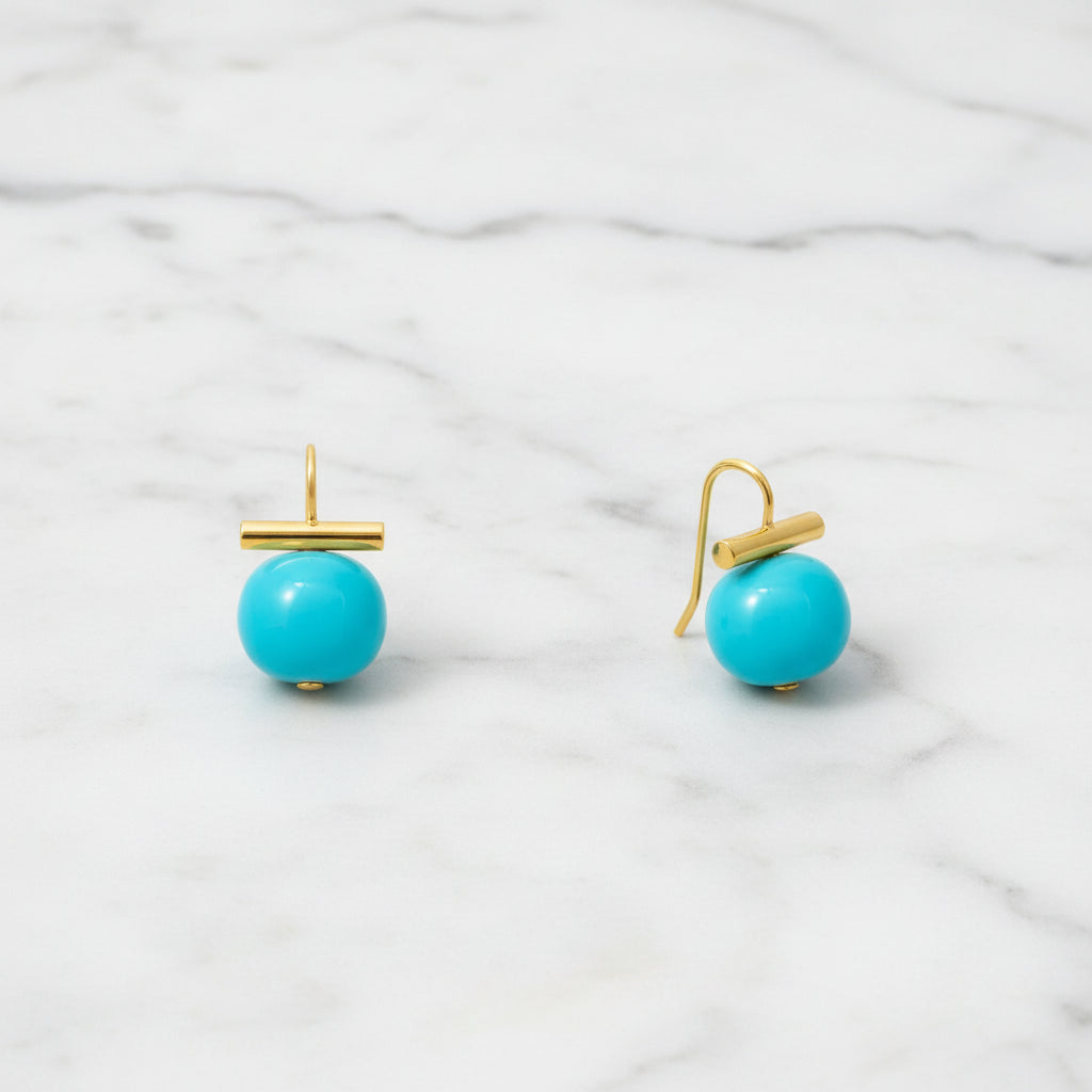 The "Petite +Sweet Pebble Pearls Baby" Earrings by CC & Co Catherine Canino
