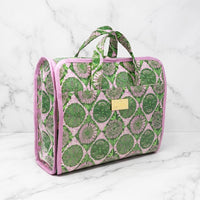 The "Tropical Tiles" Hanging Toiletry Case by Lilly Pulitzer