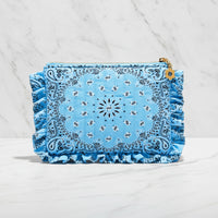 The "Ruffled Bandana" Pouch