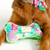 The "Lilly Dog Toy" by Lilly Pulitzer