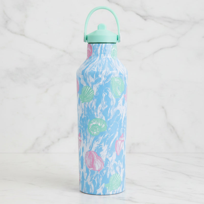 The "Shelden" Stainless Steel Water Bottle by Lilly Pulitzer