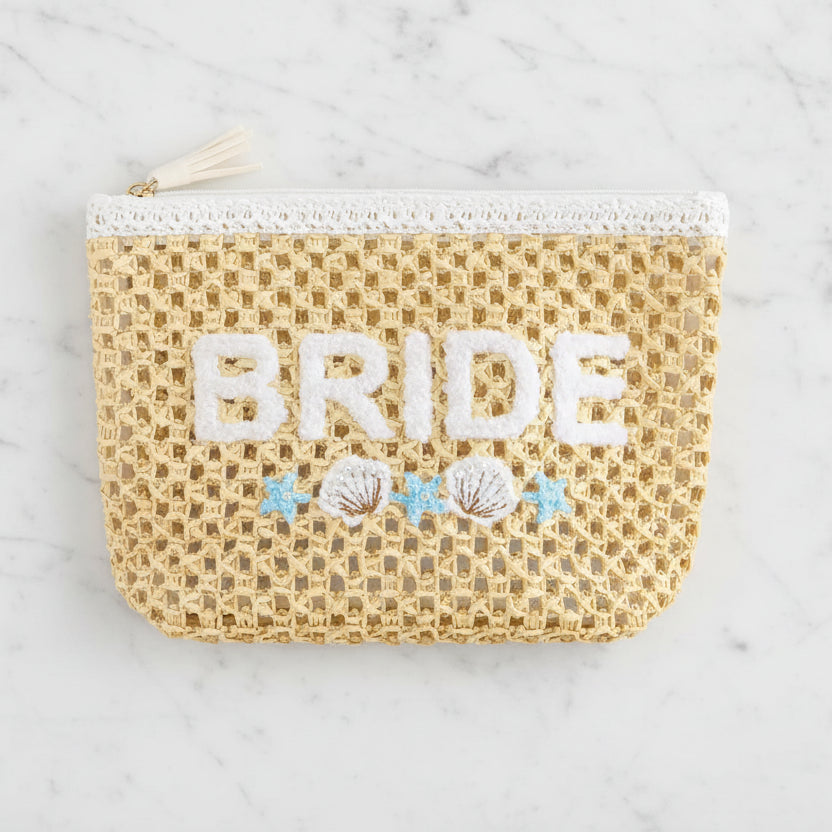 The "Bride" Zip Pouch