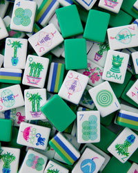 The "Jasmine" Mahjong Tiles by Oh My Mahjong