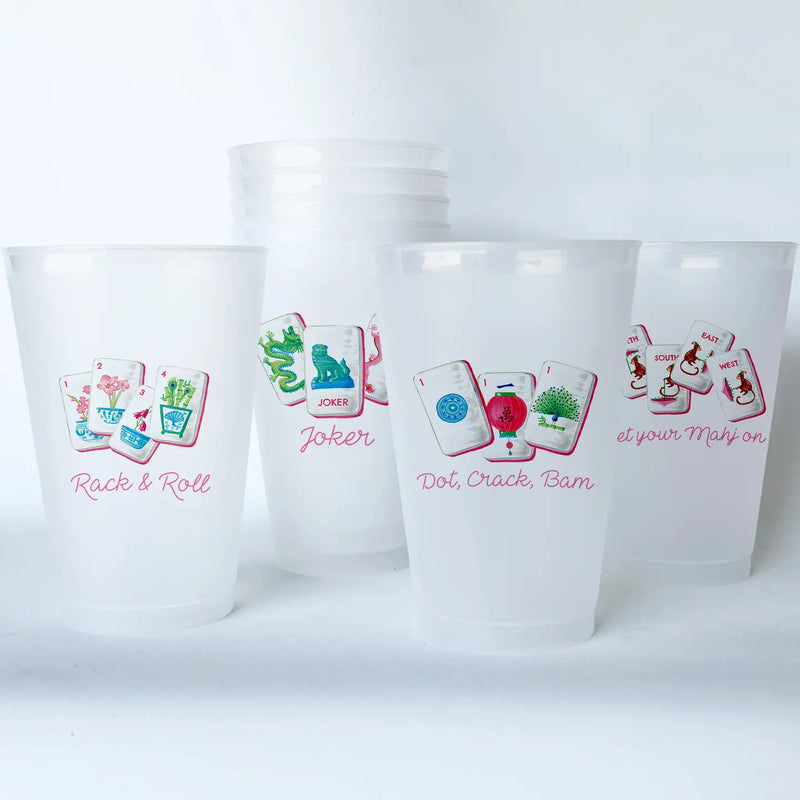 The "Mahjong" Cocktail Cups