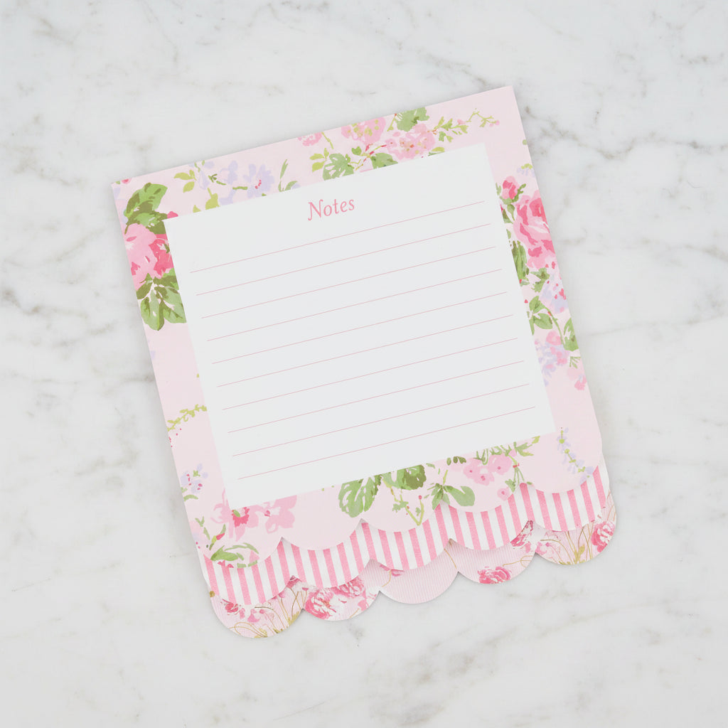 The "Floral Notes" Notepad