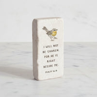 The "Half Block" Scripture Stone Art