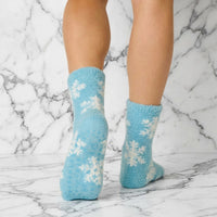The "Snowflake" Cozy Socks