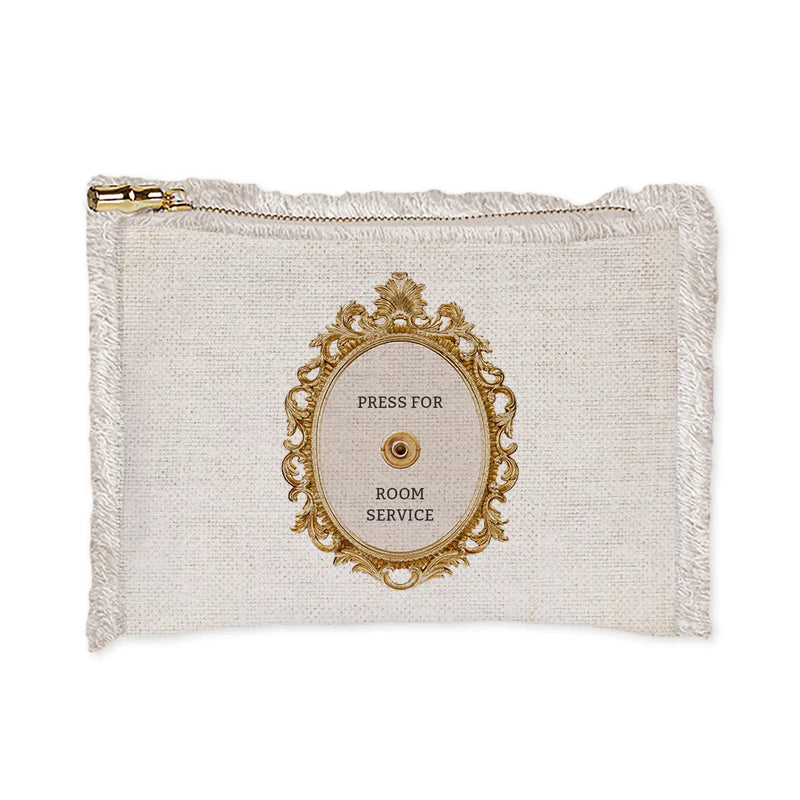 The "Press for Room Service" Flat Pouch