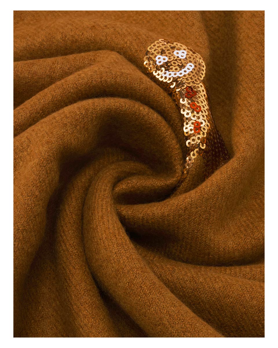 The "Gingerbread Man" Scarf
