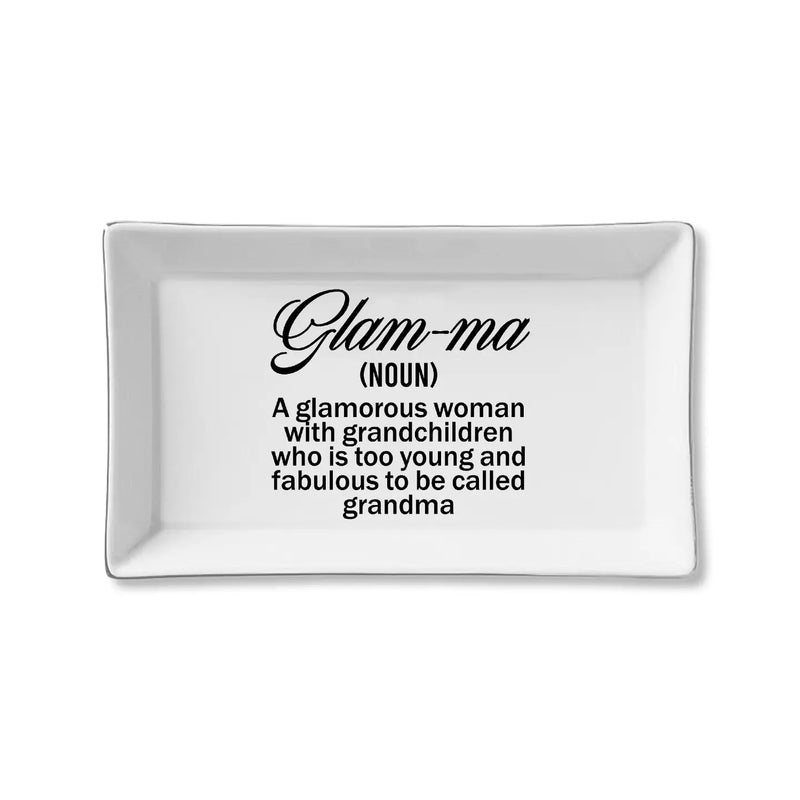 The "Glamma" Trinket Tray