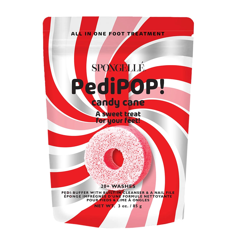 The "Candy Cane" Pedipop Spongelle