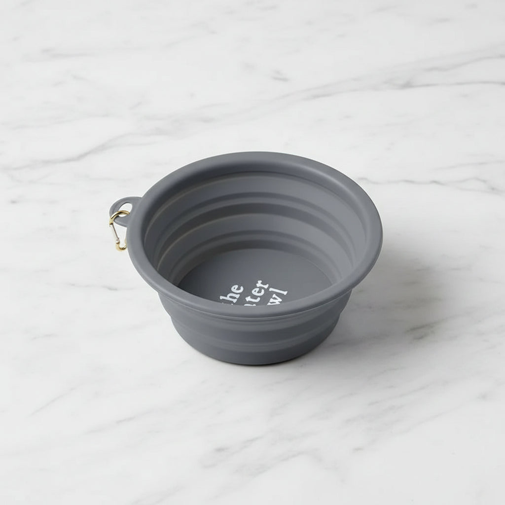 The "Large Collapsible" Dog Water Bowl