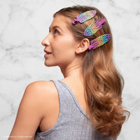 The "Lisa Frank X Kitsch" XL Creaseless Clips