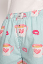 The "Coffee" Flannel Shorts by PJ Salvage