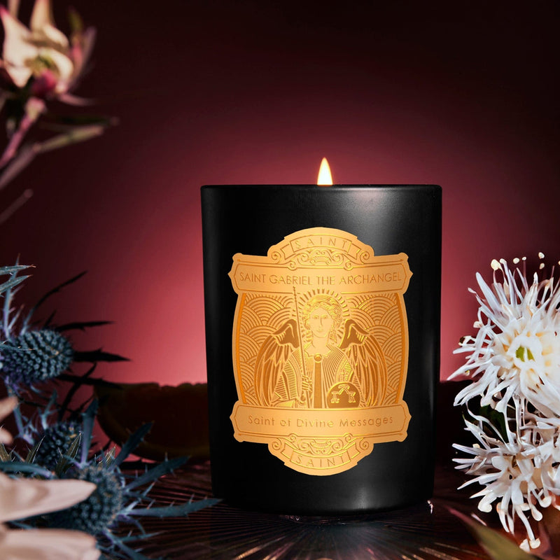 The "Saint Gabriel - Patron Saint of Divine Messages" Candle