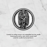 The "Saint Gabriel - Patron Saint of Divine Messages" Candle