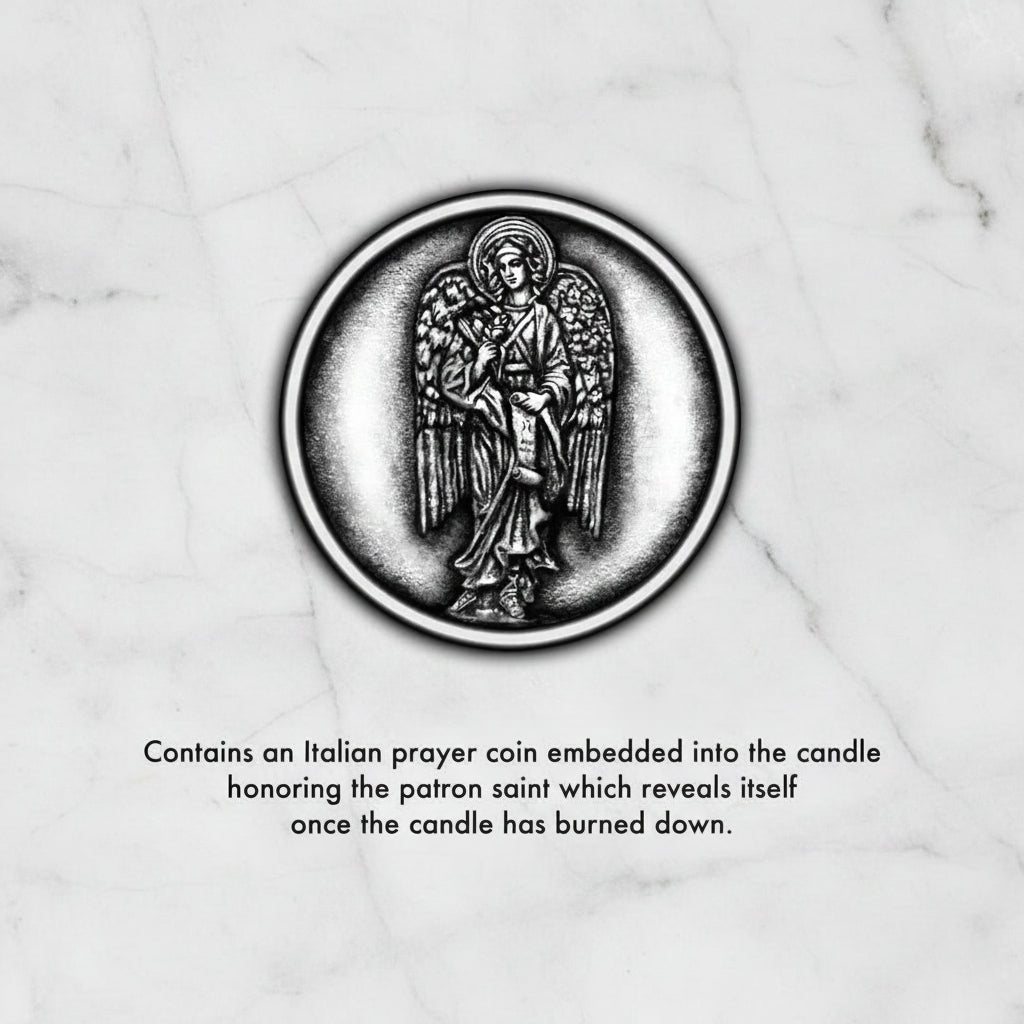 The "Saint Gabriel - Patron Saint of Divine Messages" Candle