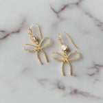 The "Dainty Bow" Earrings