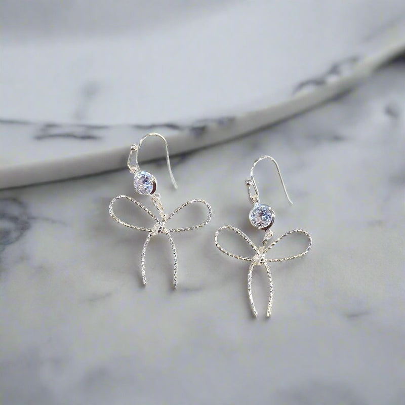 The "Dainty Bow" Earrings