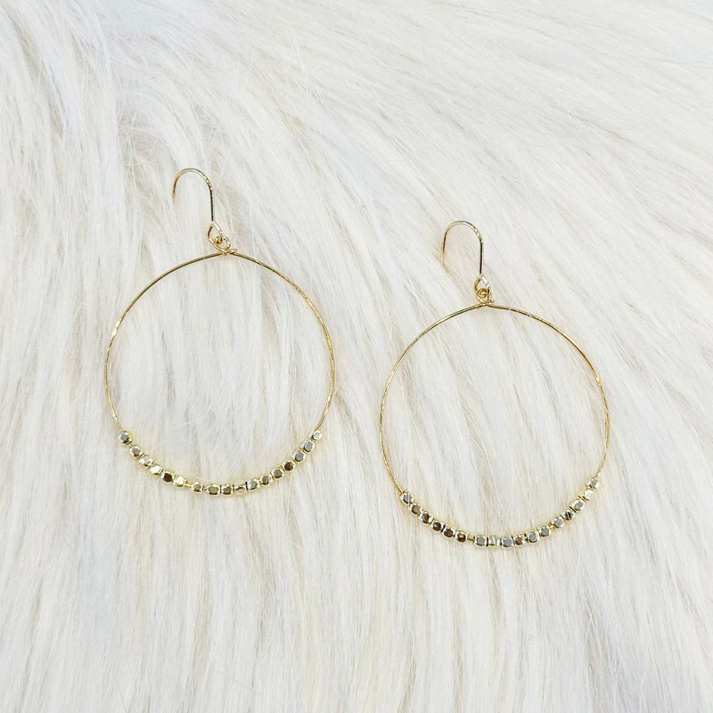 The "Dipped in Gold" Earrings