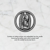 The "Saint Therese of Lisieux - Patron Saint of Missionaries and Those Who Have Lost Parents" Candle