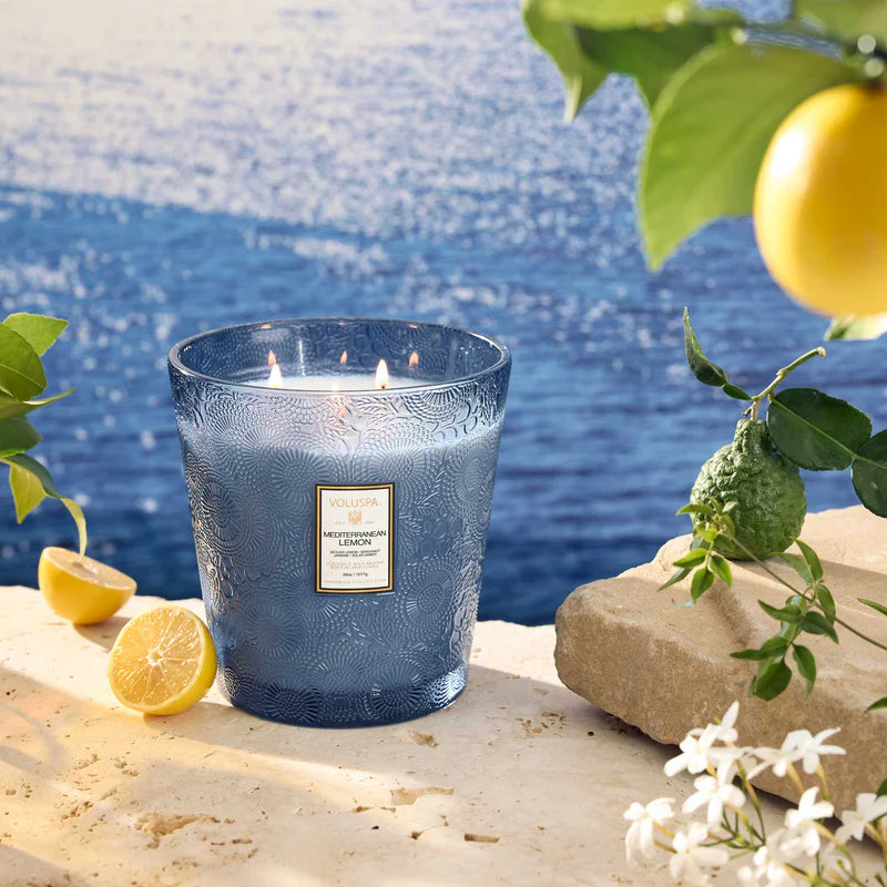 The "Mediterranean Lemon" Collection by Voluspa