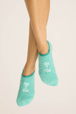 The "Tini Time" Fuzzy Ankle Socks by PJ Salvage