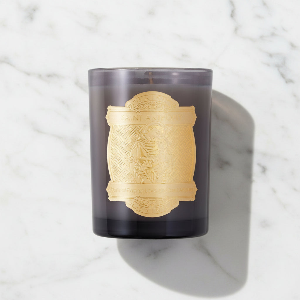 The "Saint Anthony of Padua - Patron Saint of Finding Love & Lost Articles" Special Edition Candle