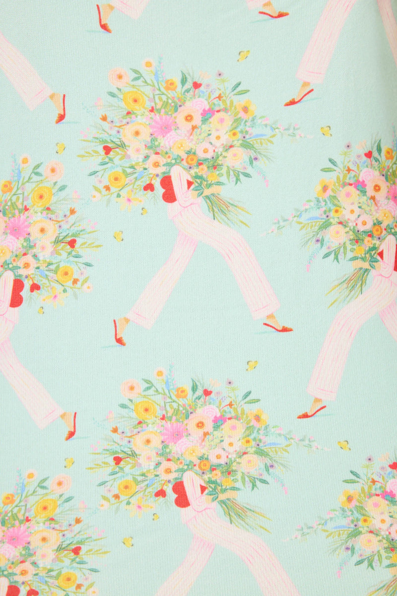 The "Adrian Valencia x PJS Floral" Night Shirt by PJ Salvage