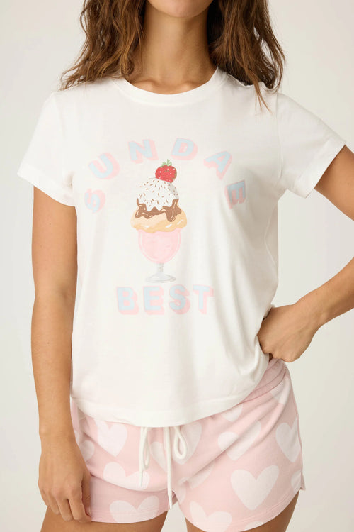 The "Sundae Best" Tee by PJ Salvage