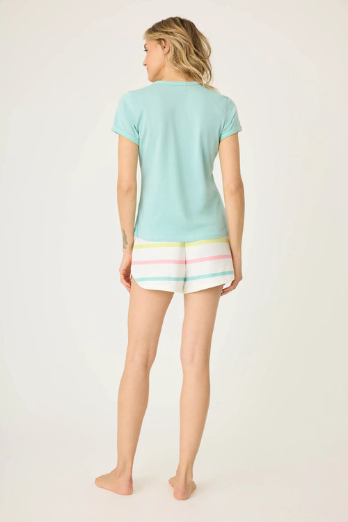 The "Limes & Sunshine Lounge Shorts Set" by PJ Salvage