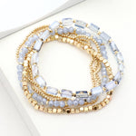 The "Periwinkle Princess" Bracelet Set