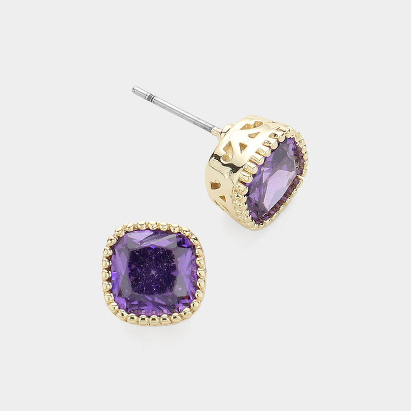 The "Purple Delight" Earrings