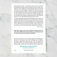 The "Share the Love - St. Amos Love" Bracelet by My Saint My Hero