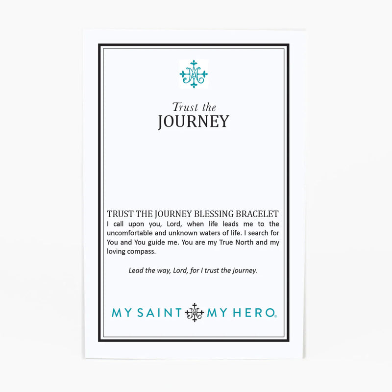 The "Trust the Journey" Bracelet by My Saint My Hero