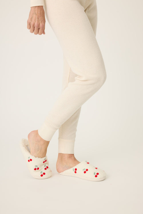 The "Life is Sweet" Slippers by PJ Salvage