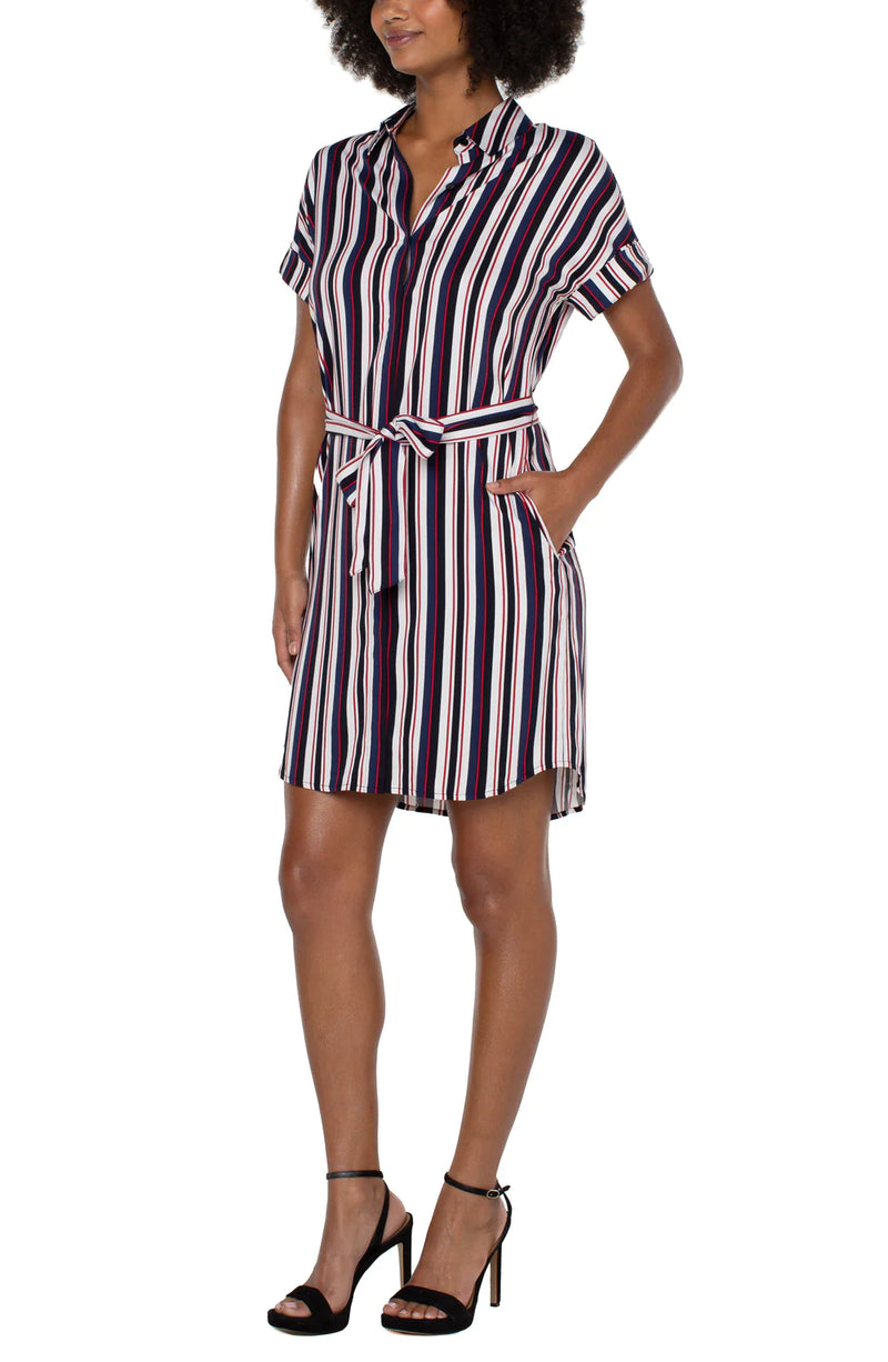 The "Belted Shirt" Dress by Liverpool