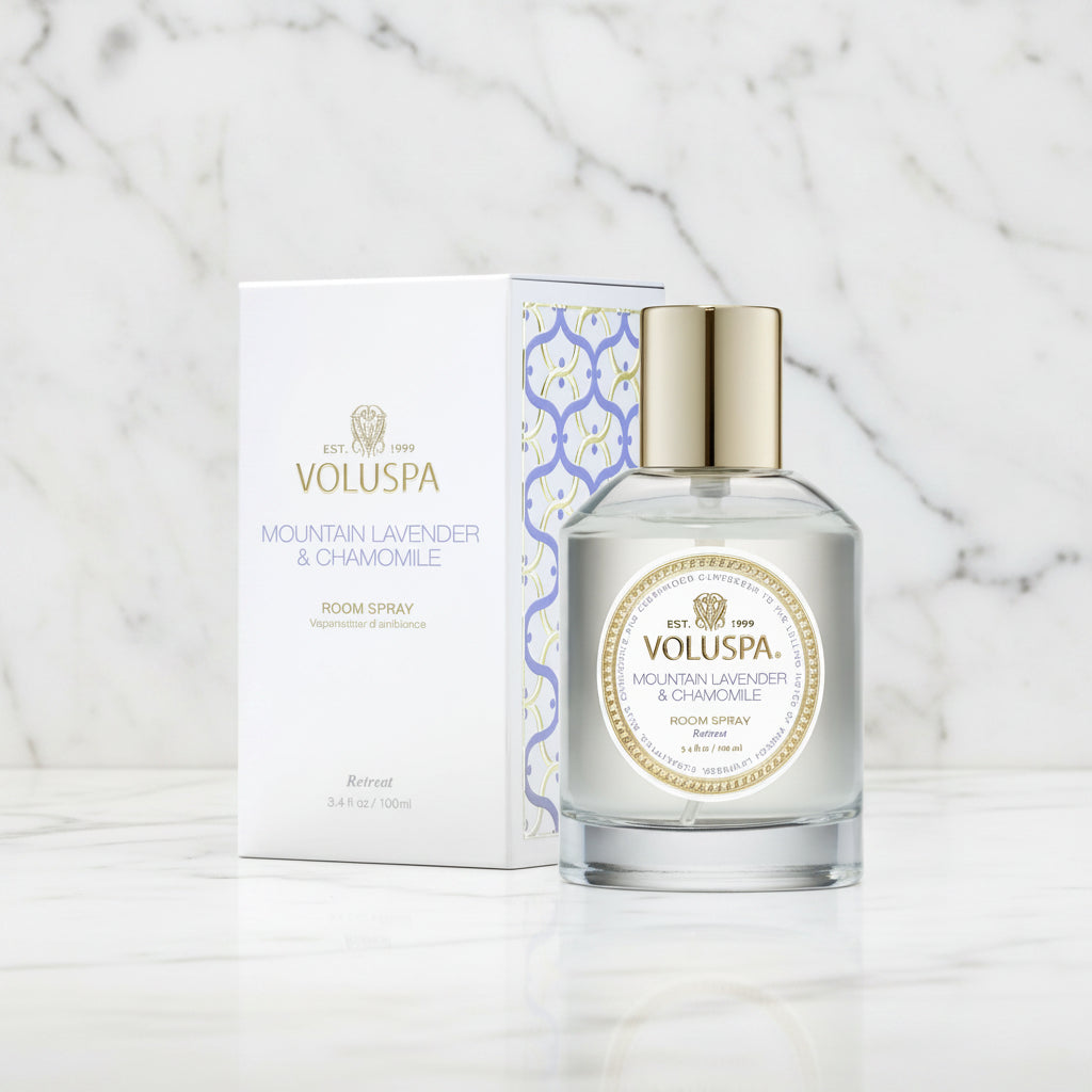 The "Mountain Lavender & Chamomile" Collection by Voluspa