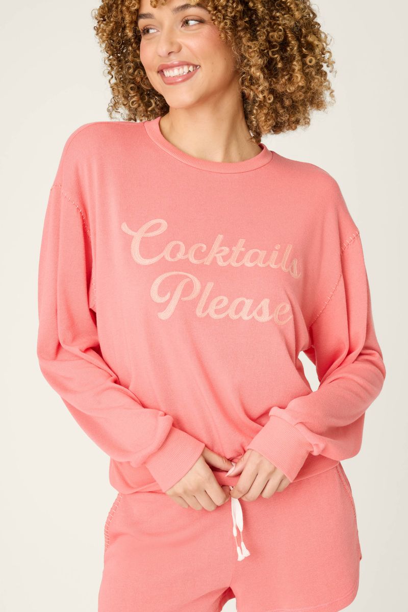 The "Cocktails Please" Top by PJ Salvage
