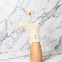 The "Merry Martini" Cozy Socks